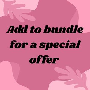 Add to bundle for special offer!